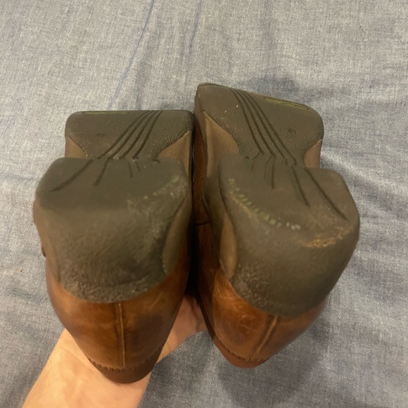 DANSKO Kitty Mary Janes Brown Clogs Leather sz EU41 = US 10.5/11 - Picture 16 of 16